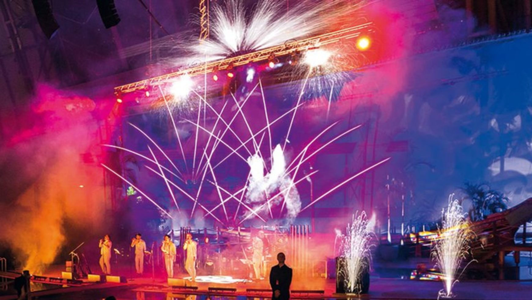 Sylwester firmowy na Tropical Island w Berlinie