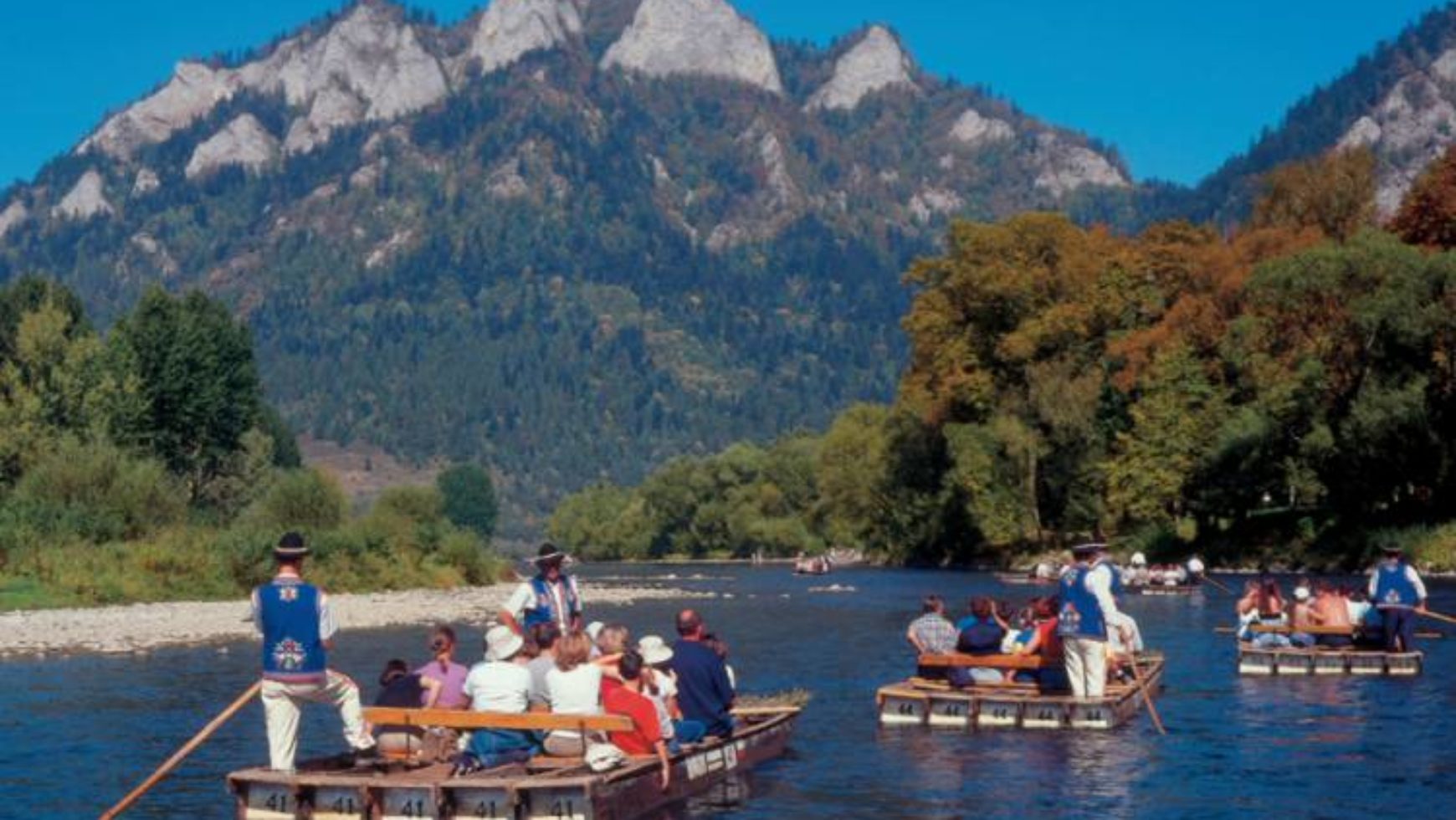 Kajakowy spływ Dunajcem dla firmy